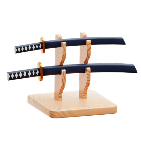 Katana-Ständer  3D Icon