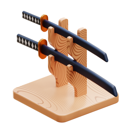 Katana-Ständer  3D Icon