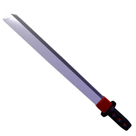 Katana Sword 3D Illustration