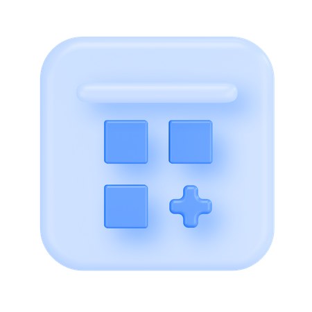 Kategorie hinzufügen  3D Icon