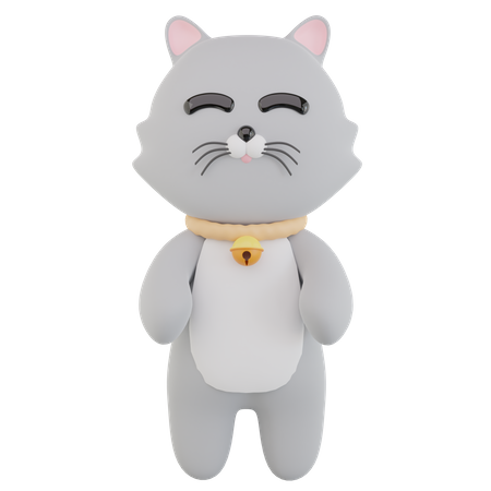 Katze  3D Icon