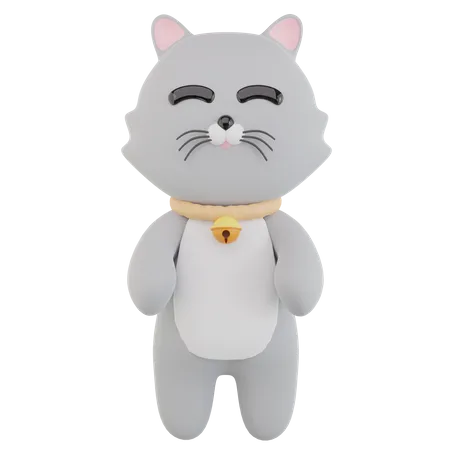 Katze  3D Icon