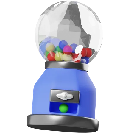 Gummiballmaschine  3D Icon