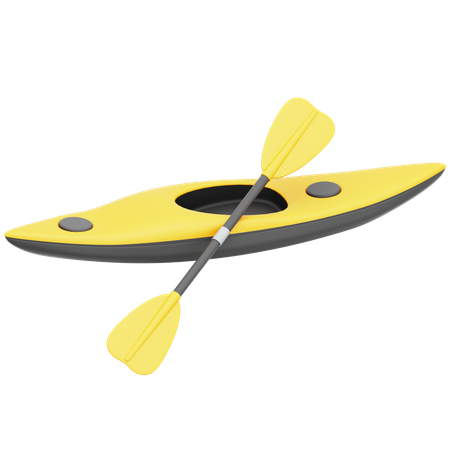 Kayak  3D Icon