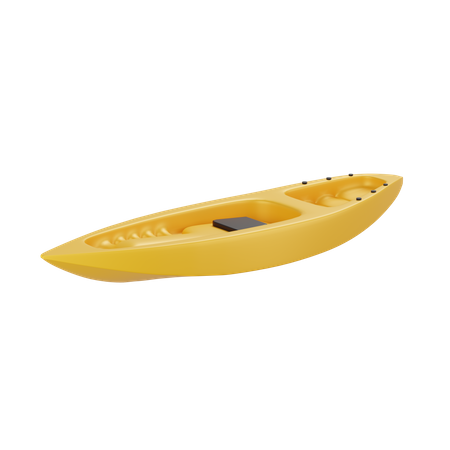 Kayak 3D Illustration
