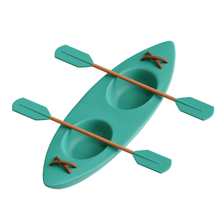 Kayak  3D Icon