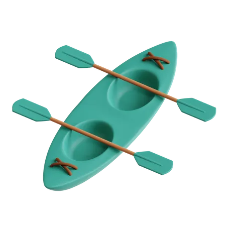 Kayak  3D Icon