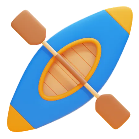 Kayak  3D Icon