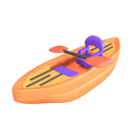 Kayak  3D Icon