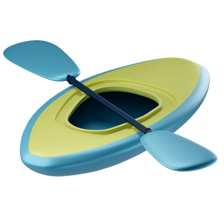 Kayak  3D Icon