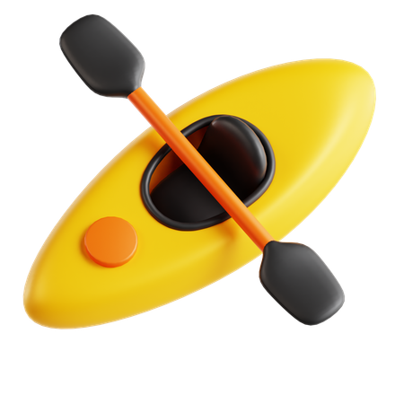 Kayak  3D Icon