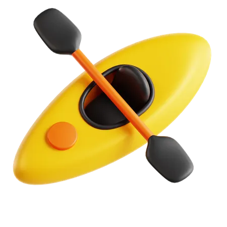 Kayak  3D Icon