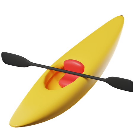 Kayak  3D Icon