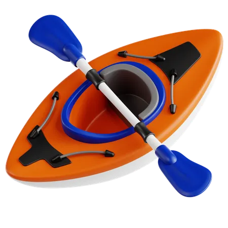Kayak  3D Icon