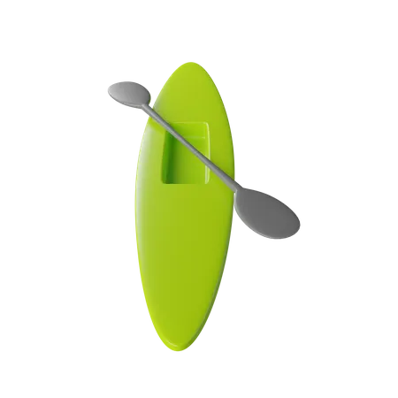 Kayak  3D Icon