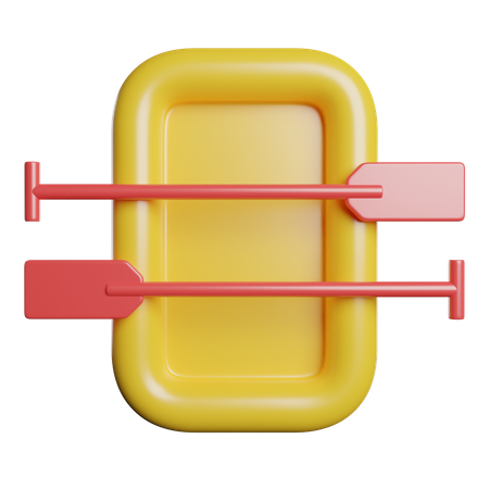 Kayak  3D Icon