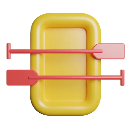 Kayak  3D Icon