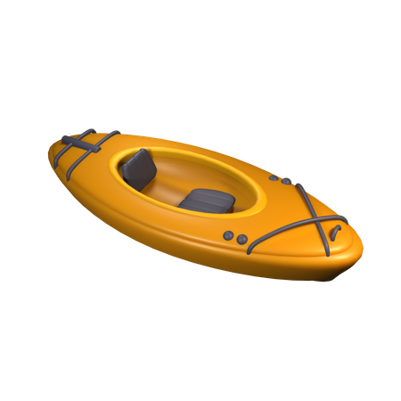 Kayak  3D Icon