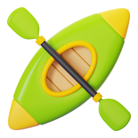 KAYAK  3D Icon