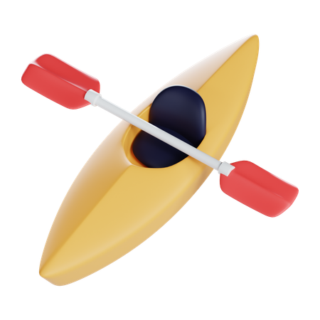 Kayak  3D Icon