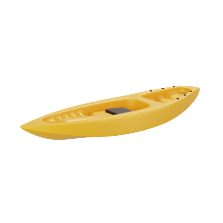 Kayak  3D Illustration