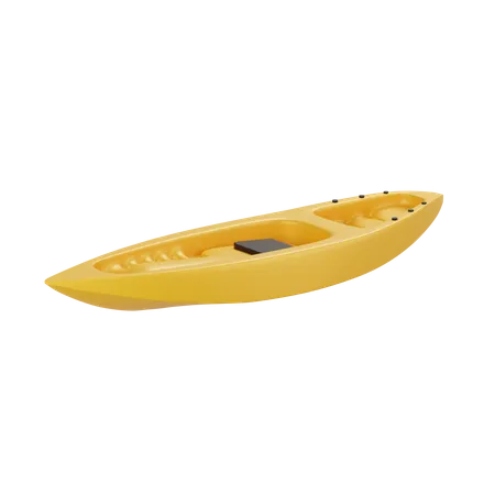 Kayak  3D Illustration