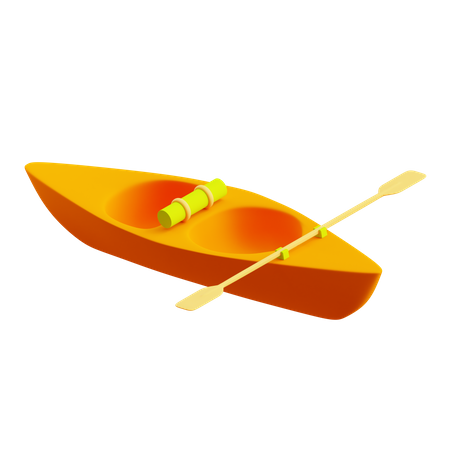 Kayak  3D Illustration