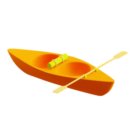 Kayak  3D Illustration