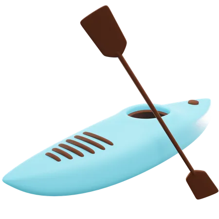 Kayak  3D Illustration