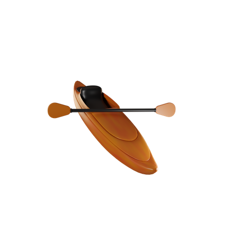 Kayak  3D Illustration