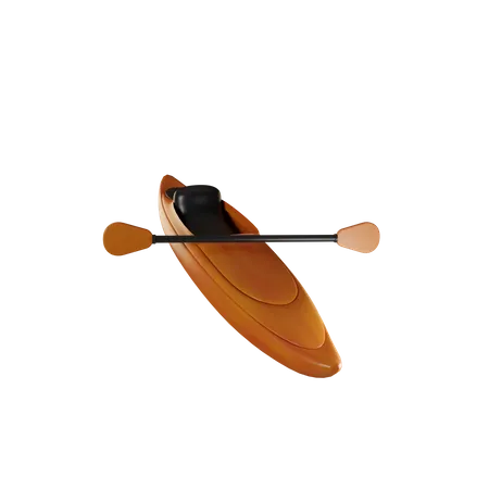 Kayak  3D Illustration