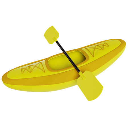 L'avventura in kayak emoziona lo sport  3D Icon