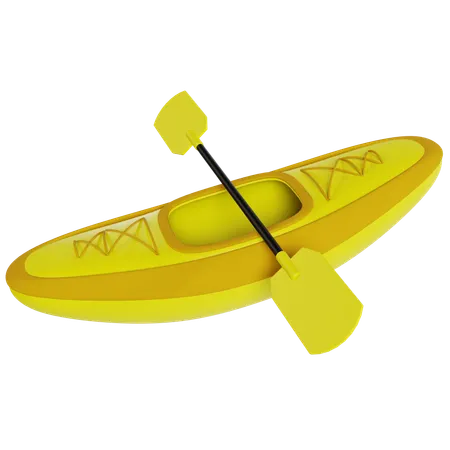 L'avventura in kayak emoziona lo sport  3D Icon