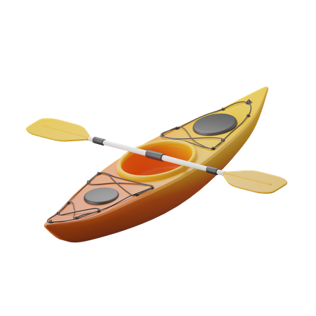 Kayaking  3D Icon