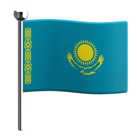 Kazakhstan  3D Icon