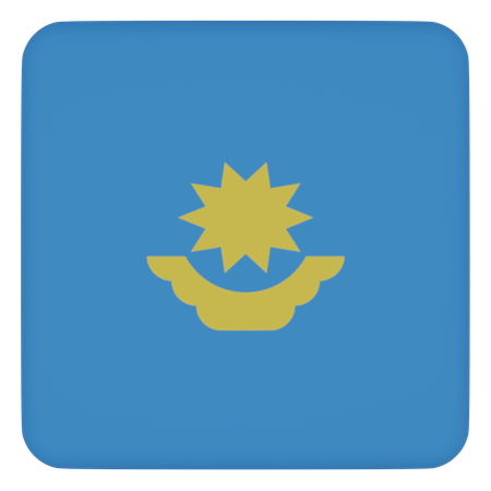 Kazakhstan  3D Icon