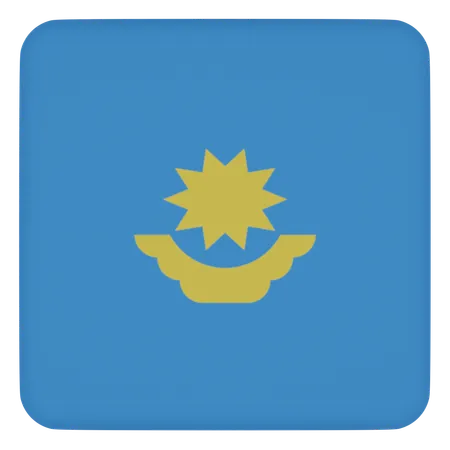 Kazakhstan  3D Icon