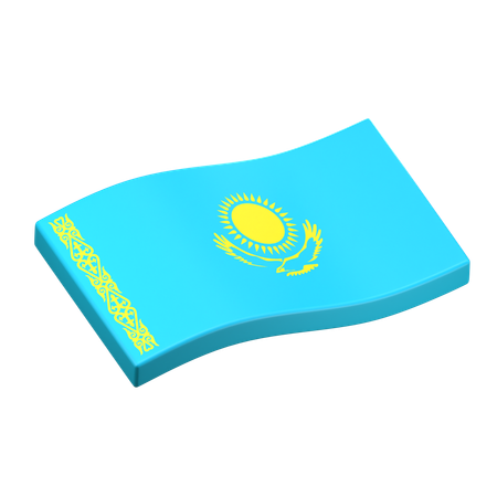 Kazakhstan  3D Icon