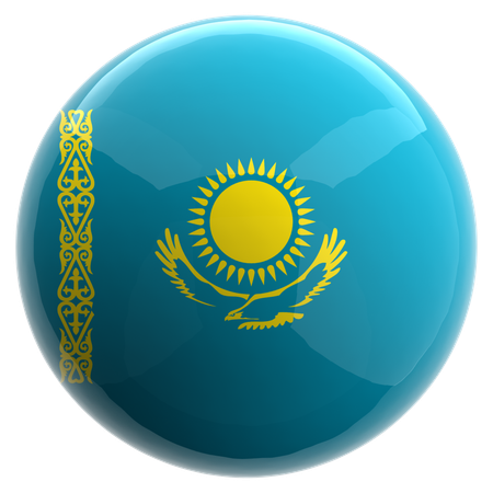 Kazakhstan  3D Icon