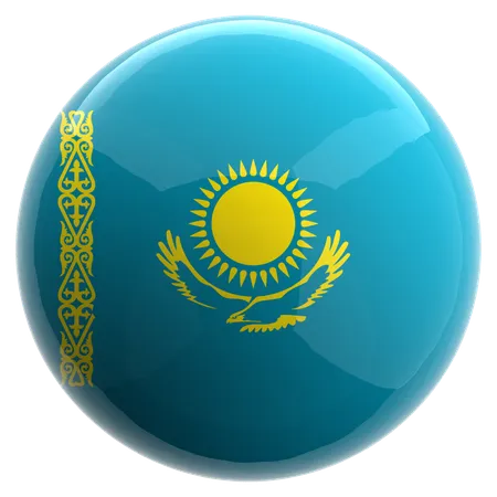 Kazakhstan  3D Icon