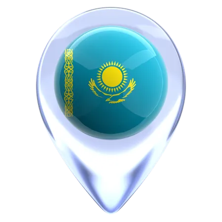 Kazakhstan  3D Icon