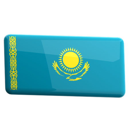 Kazakhstan  3D Icon