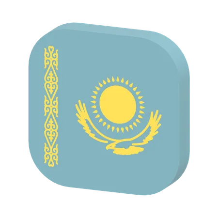 Kazakhstan Flag Circle Photos, Images and Pictures