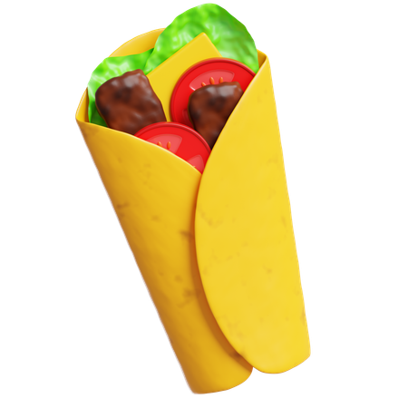 Kebab  3D Icon