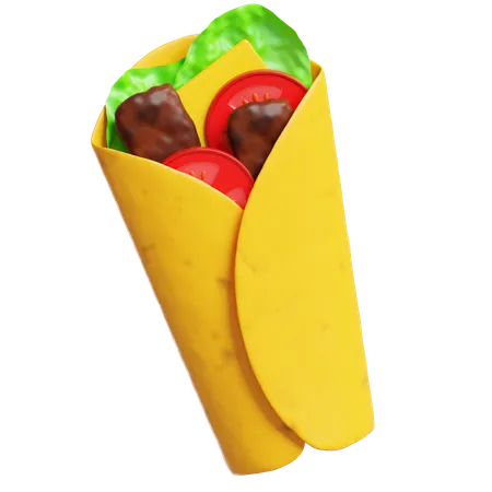 Kebab  3D Icon