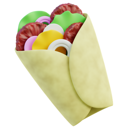 Kebab  3D Icon