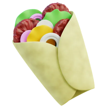 Kebab  3D Icon