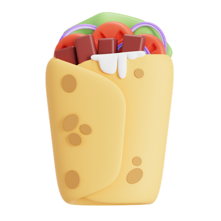 Kebab  3D Icon