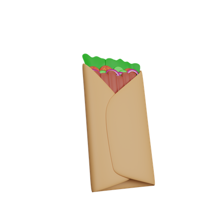 Kebab  3D Icon