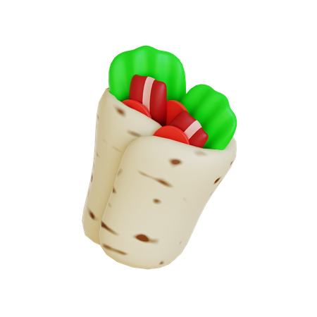 Kebab  3D Icon